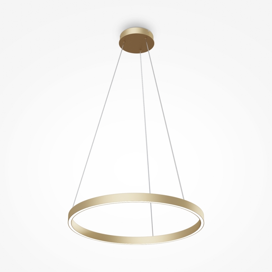 Maytoni MOD058PL-L32BS4K - LED-Kronleuchter an Aufhängung RIM LED/37W/230V 4000K d 60 cm golden
