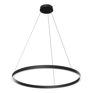 Maytoni MOD058PL-L42B4K - LED-Kronleuchter an Aufhängung RIM LED/51W/230V 4000K d 80 cm schwarz