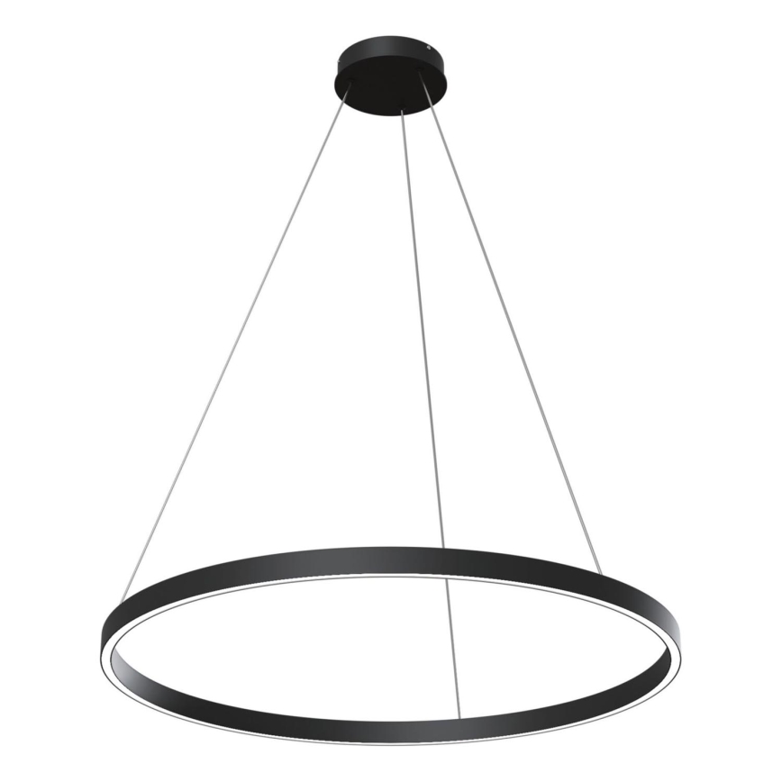 Maytoni MOD058PL-L42B4K - LED-Kronleuchter an Aufhängung RIM LED/51W/230V 4000K d 80 cm schwarz