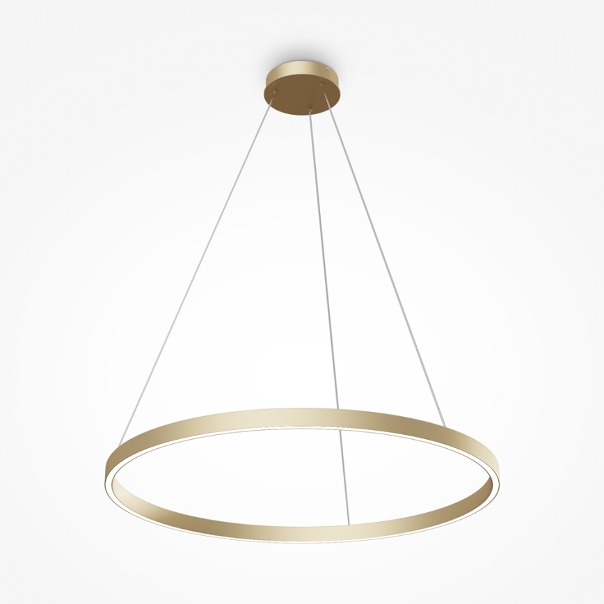 Maytoni MOD058PL-L42BS4K - LED-Kronleuchter an Aufhängung RIM LED/51W/230V 4000K d 80 cm golden