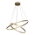 Maytoni MOD058PL-L74BS3K - LED-Kronleuchter an Aufhängung RIM LED/88W/230V 3000K d 80 cm golden