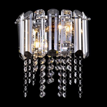 Maytoni MOD097WL-02CH - Wandleuchte HAIL 2xE14/40W/230V glänzendes Chrom