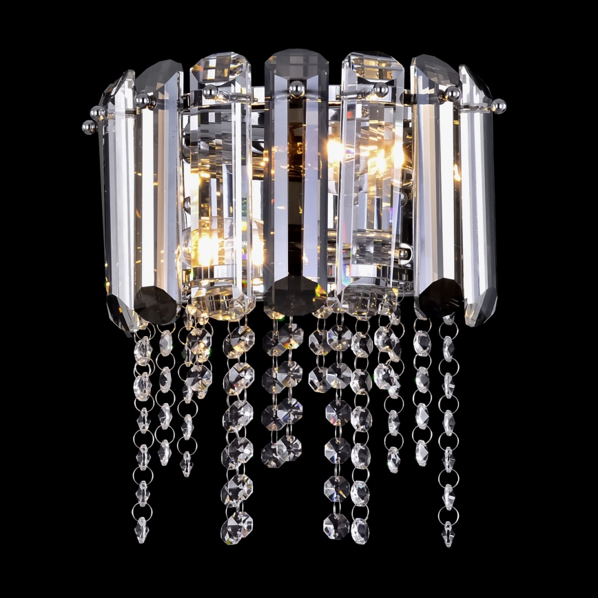 Maytoni MOD097WL-02CH - Wandleuchte HAIL 2xE14/40W/230V glänzendes Chrom
