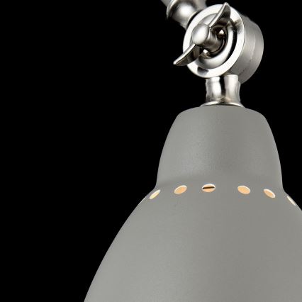 Maytoni MOD142-WL-01-GR - Wandlampe DOMINO 1xE27/40W/230V grau
