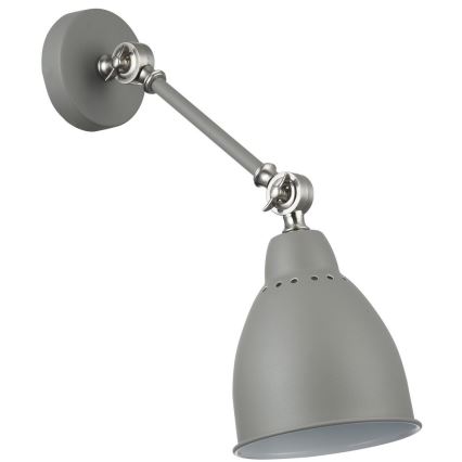 Maytoni MOD142-WL-01-GR - Wandlampe DOMINO 1xE27/40W/230V grau