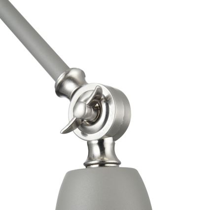 Maytoni MOD142-WL-01-GR - Wandlampe DOMINO 1xE27/40W/230V grau