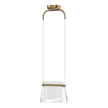 Maytoni MOD170PL-L8BS3K - LED-Hängeleuchte CABARET LED/8W/230V golden