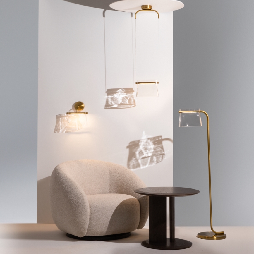 Maytoni MOD170PL-L8BS3K - LED-Hängeleuchte CABARET LED/8W/230V golden
