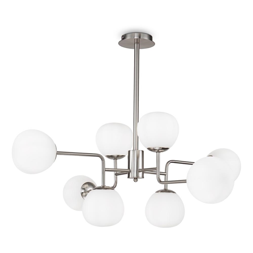 Maytoni MOD221-PL-08-N - Deckenleuchte an Stange ERICH 8xE14/40W/230V matt Chrom