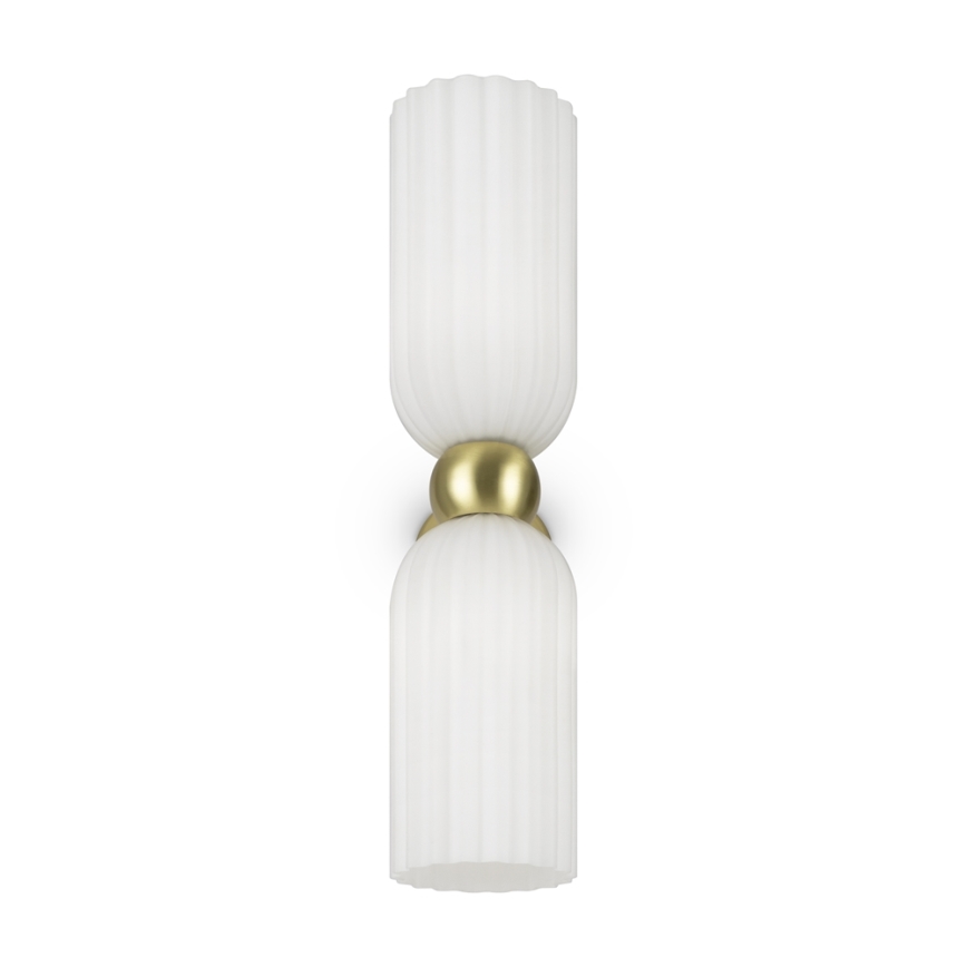 Maytoni MOD302WL-02W - Wandleuchte ANTIC 2xE14/40W/230V golden/weiß