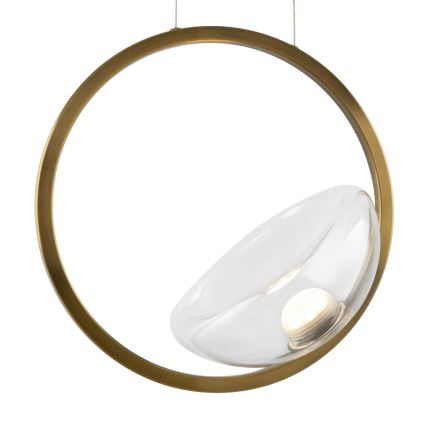 Maytoni MOD327PL-L5BS3K - LED-Hängeleuchte an Schnur LUNARE LED/5W/230V golden