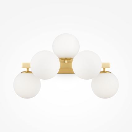 Maytoni MOD547WL-05BS - Wandleuchte DALLAS 5xG9/28W/230V golden