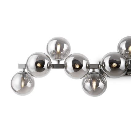 Maytoni MOD547WL-13CH - Wandleuchte DALLAS 13xG9/28W/230V rauchfarben