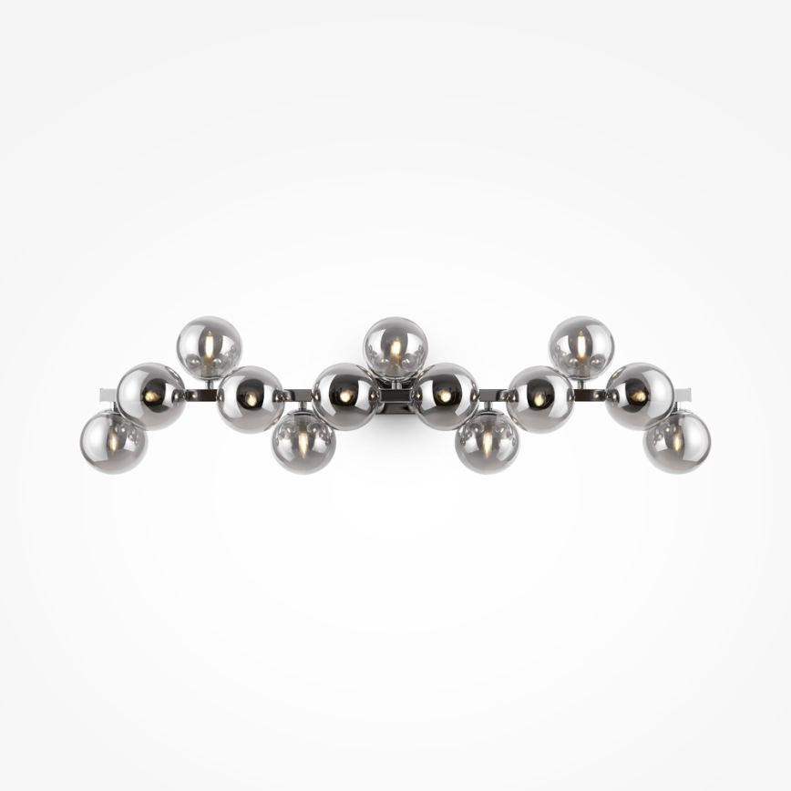 Maytoni MOD547WL-13CH - Wandleuchte DALLAS 13xG9/28W/230V rauchfarben