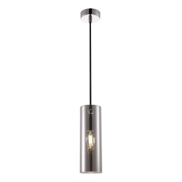 Maytoni P011PL-01CH - Hängeleuchte GIOIA 1xE14/40W/230V schwarz