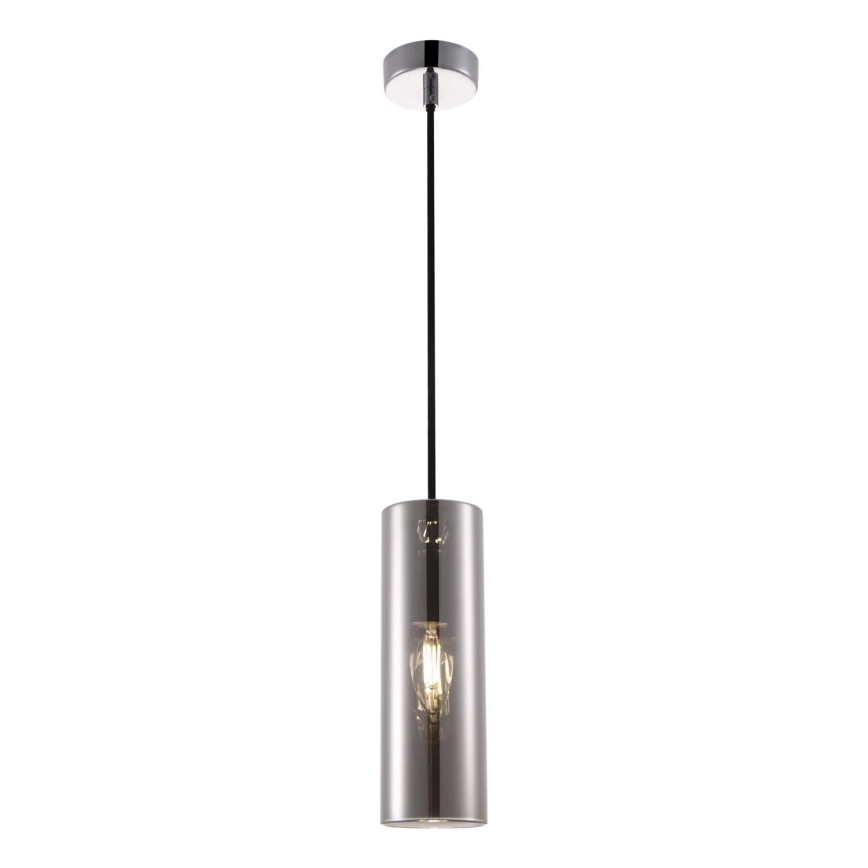 Maytoni P011PL-01CH - Hängeleuchte GIOIA 1xE14/40W/230V schwarz