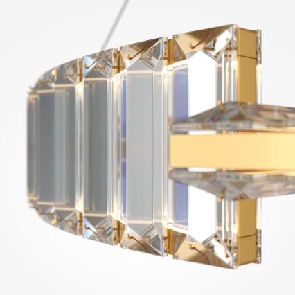 Maytoni P097PL-L36G4K - LED-Kronleuchter an Aufhängung KRONE LED/36W/230V CRI 90 d 62 cm golden