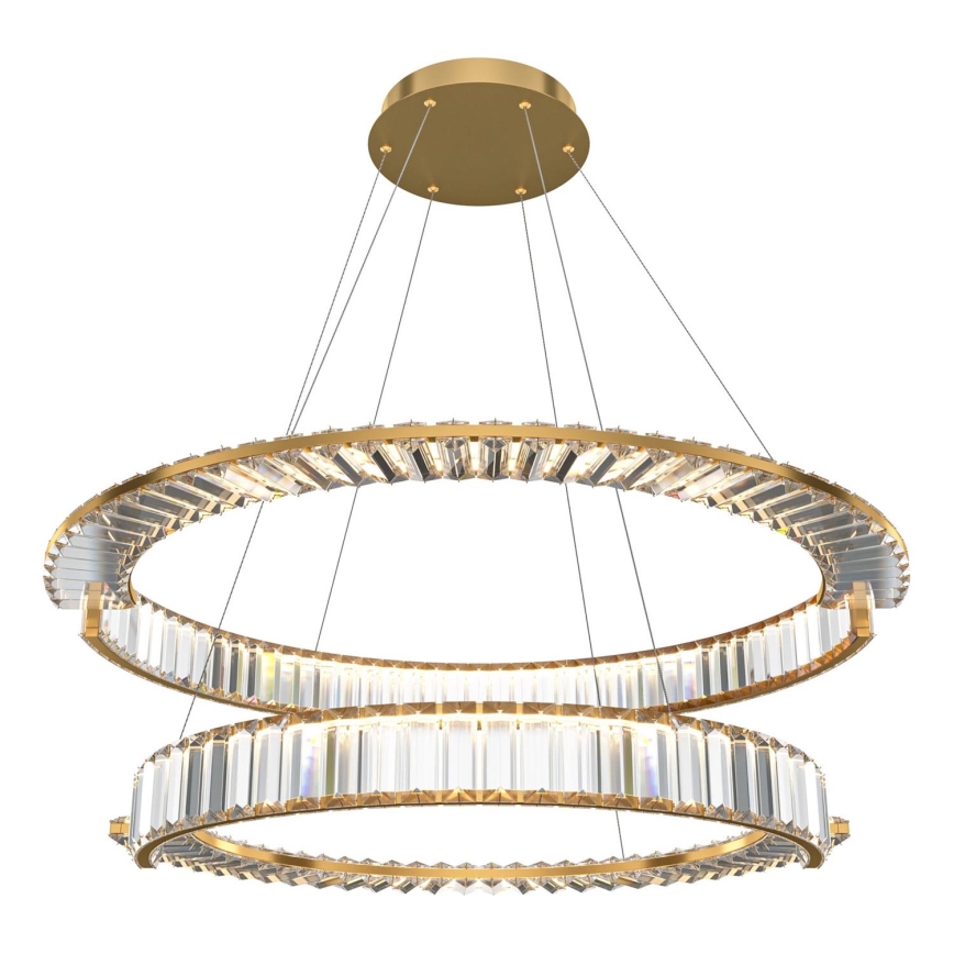 Maytoni P097PL-L90G4K - LED-Kronleuchter an Aufhängung KRONE LED/90W/230V CRI 90 d 80,5 cm golden