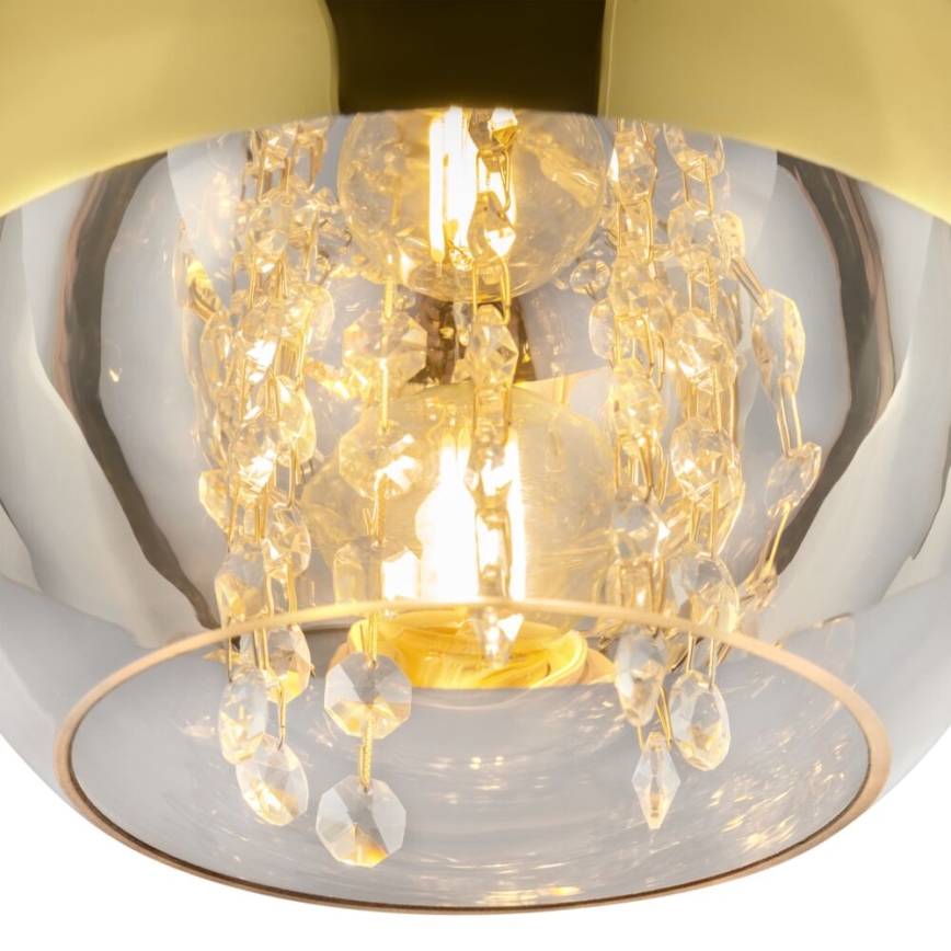 Maytoni P140-PL-110-1-G - Hängeleuchte an Schnur FERMI 1xE27/60W/230V golden