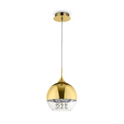 Maytoni P140-PL-110-1-G - Hängeleuchte an Schnur FERMI 1xE27/60W/230V golden