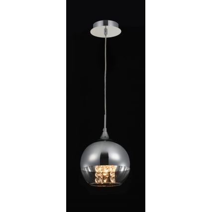 Maytoni P140-PL-110-1-N - Hängeleuchte FERMI 1xE27/60W/230V glänzendes Chrom
