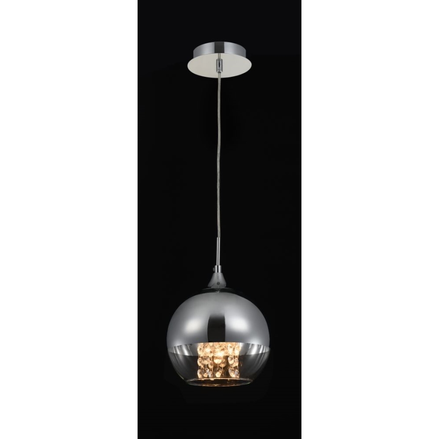 Maytoni P140-PL-110-1-N - Hängeleuchte FERMI 1xE27/60W/230V glänzendes Chrom