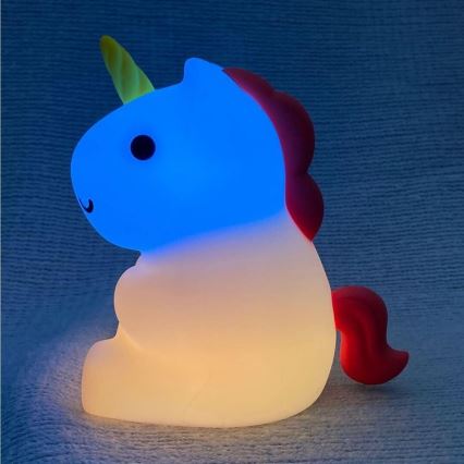 MegaLight - Dimmbare, aufladbare Kinder-Leuchte mit Touch-Funktion (LED RGB) MAGGY MAGIC LED/5V