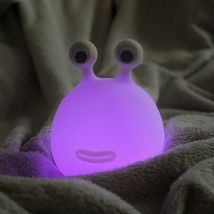 MegaLight - Dimmbare, aufladbare Kinder-Leuchte mit Touch-Funktion (LED RGB) MOMO MOON LED/5V