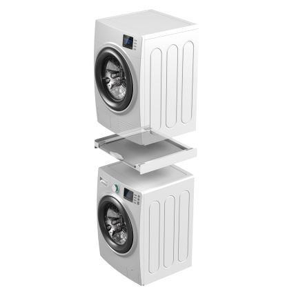 Meliconi 656114 - Zwischenstück für Waschmaschine und Trockner 70 cm weiß