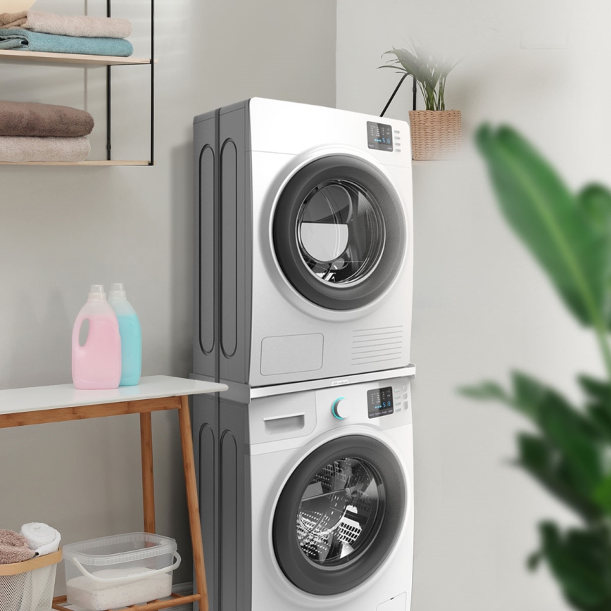 Meliconi 656116 - Zwischenstück für Waschmaschine und Trockner 46 cm weiß