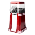 Melissa - Heißluft-Retro-Popcornmaschine 1200W/230V rot