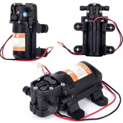 Membran-Selbstansaugpumpe 12 V, 3,5 l/min