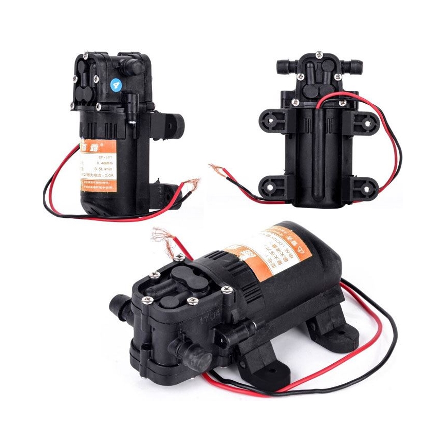 Membran-Selbstansaugpumpe 12 V, 3,5 l/min