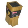 Messerhalter mit flexibler Einlage 23,8x11 cm Bambus