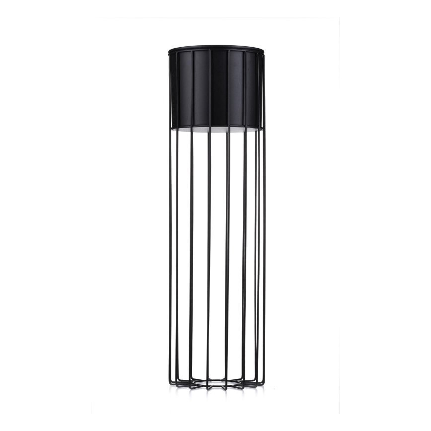 Metall-Blumentopf LOFT 70x20 cm schwarz