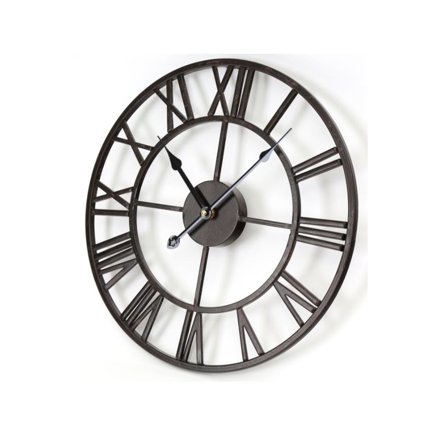 Metall-Wanduhr Vintage 1xAA