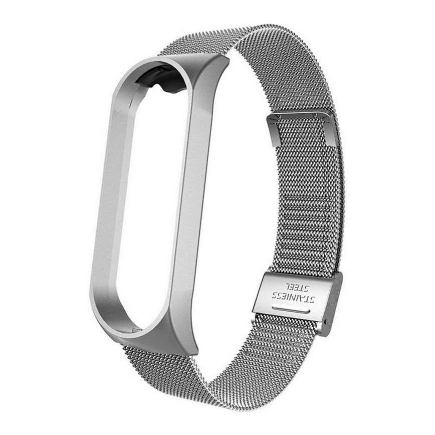 Metallband für Xiaomi Mi Band 5/6 silber