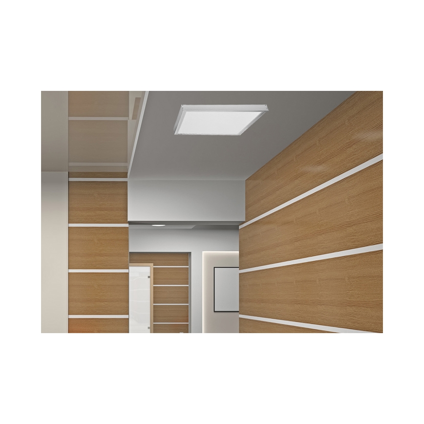 Metallrahmen zum Einbau von LED-Panels ZEUS 1195x295mm