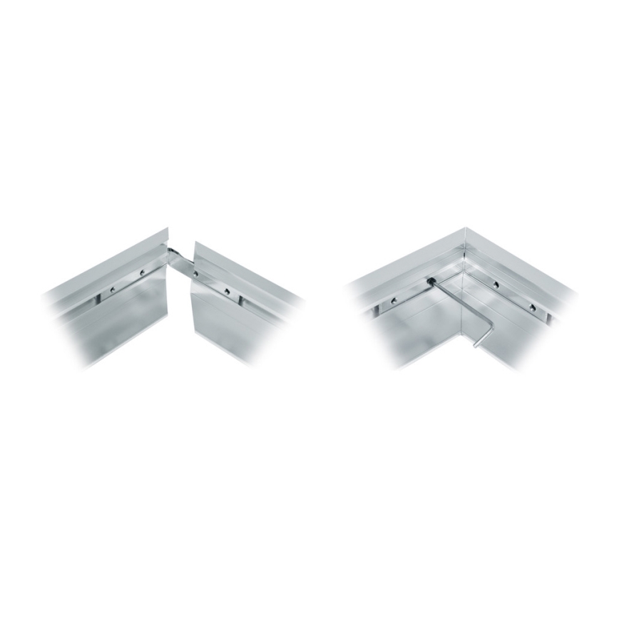 Metallrahmen zum Einbau von LED-Panels ZEUS 1195x295mm