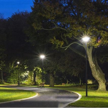Metallstab mit Ständer für Solarlampe 3 m