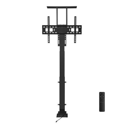 MK FLORIA MKF-19DM648 - TV-Standfuß für 37-65 schwarz SCHUKO + Fernbedienung