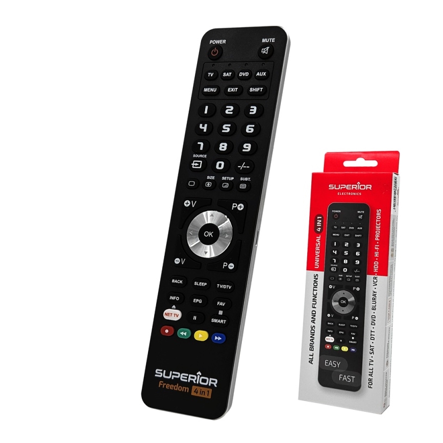 MK FLORIA Superior FREEDOM 4in1 USB - Fernbedienung 4in1 USB 2xAAA