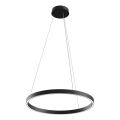 MOD058PL-L32B4K - LED-Kronleuchter an Aufhängung RIM LED/37W/230V 4000K d 60 cm schwarz