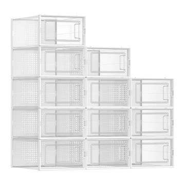 Modulares Regal mit Fächern BOXIFY in Weiß
