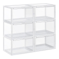 Modulares Regal mit Fächern BOXIFY weiß