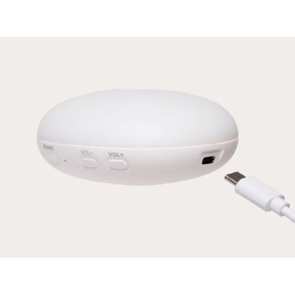 Moonie - Einschlafhilfe mit Melodie und Licht, Seehund, Organic Grey