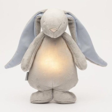 Moonie - Kuscheltier mit Melodie und Licht 2.0 Hase Himmelblau