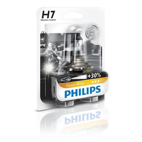 Motoglühbirne Philips X-TREME VISION MOTO 12972PRBW H7 PX26d/55W