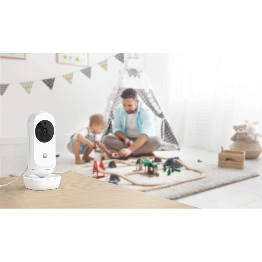 Motorola - Smart-Babyfon Nursery Ease 44 Connect Wi-Fi