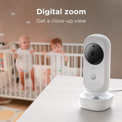 Motorola - Smart-Babyfon Nursery Ease 44 Connect Wi-Fi